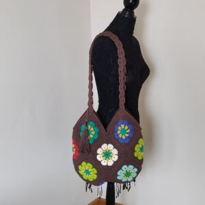Handmade Crochet Women's Shoulders Bag